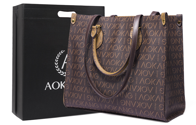 Сумка-шопер из ПВХ через плечо большая женская AOKANG в цвете кофе и землисто-желтый
Сумка-шопер из ПВХ через плечо большая женская AOKANG в цвете кофе и землисто-желтый