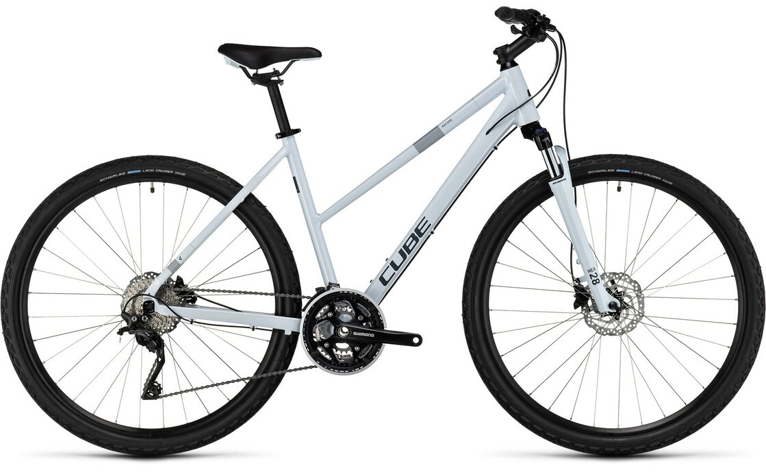 Кроссовый велосипед Cube Nature Pro - 28 дюймов - Damen Sport - 2023, цвет Weiß|frostwhite´n´grey, Белый, Кроссовый велосипед Cube Nature Pro - 28 дюймов - Damen Sport - 2023, цвет Weiß|frostwhite´n´grey
Кроссовый велосипед Cube Nature Pro - 28 дюймов - Damen Sport - 2023, цвет Weiß|frostwhite´n´grey, Белый, Кроссовый велосипед Cube Nature Pro - 28 дюймов - Damen Sport - 2023, цвет Weiß|frostwhite´n´grey