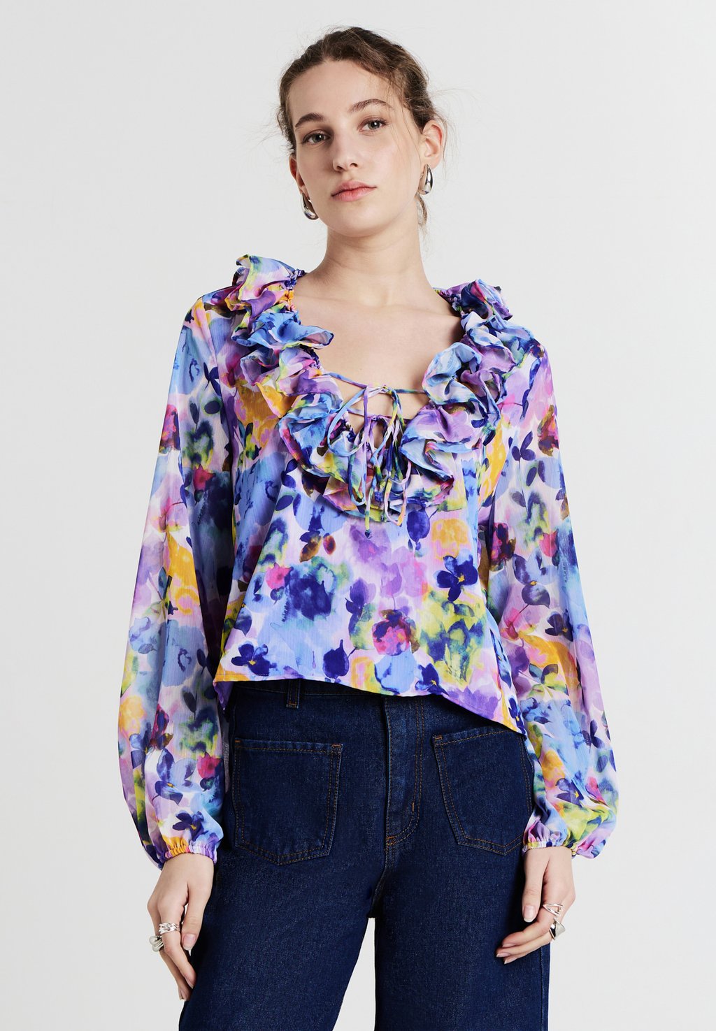 Блуза TRASPARENZE A FIORI Calliope, фиолетовый
Блуза TRASPARENZE A FIORI Calliope, фиолетовый