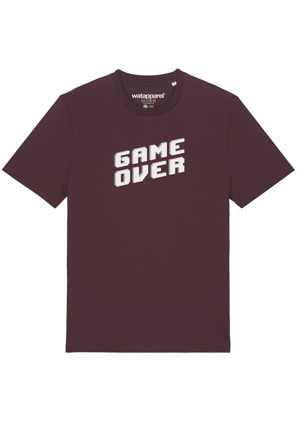 Принт на футболке watapparel, темно-красный
Принт на футболке watapparel, темно-красный