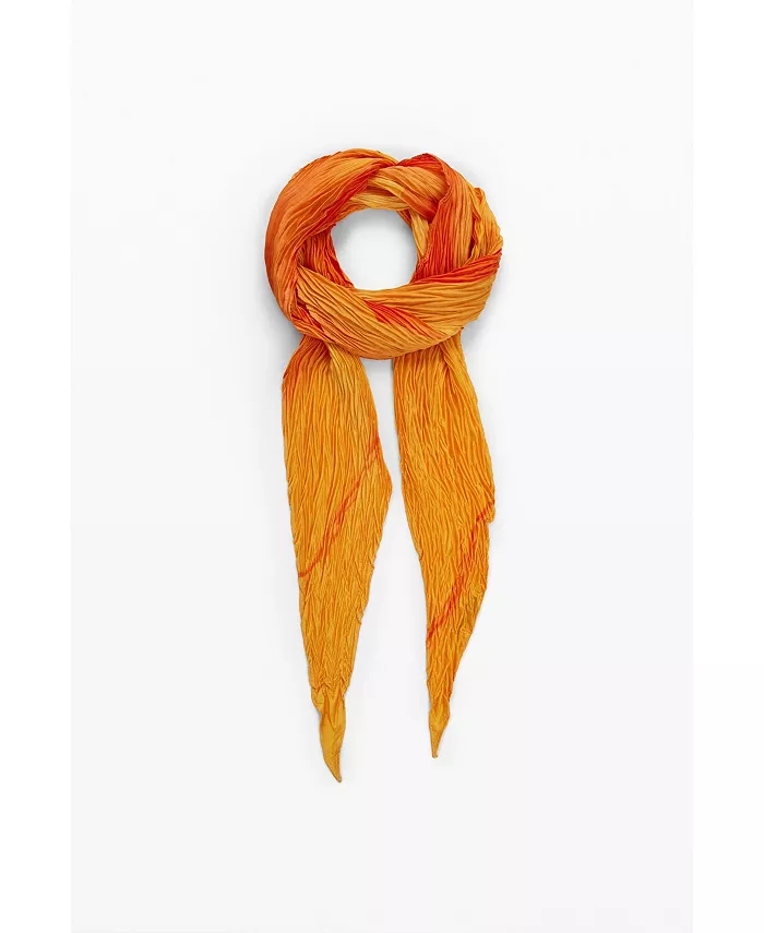 Женский шарф с логотипом Desigual, оранжевый
Женский шарф с логотипом Desigual, оранжевый