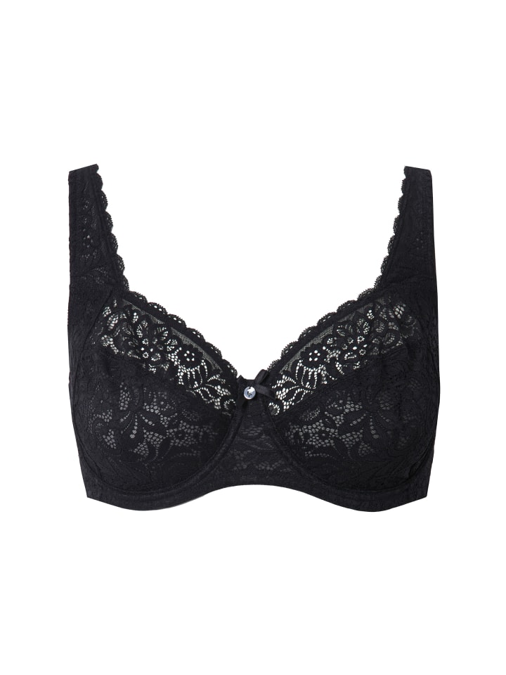 Бюстгальтер на косточках Ulla Popken, черный
Бюстгальтер на косточках Ulla Popken, черный
