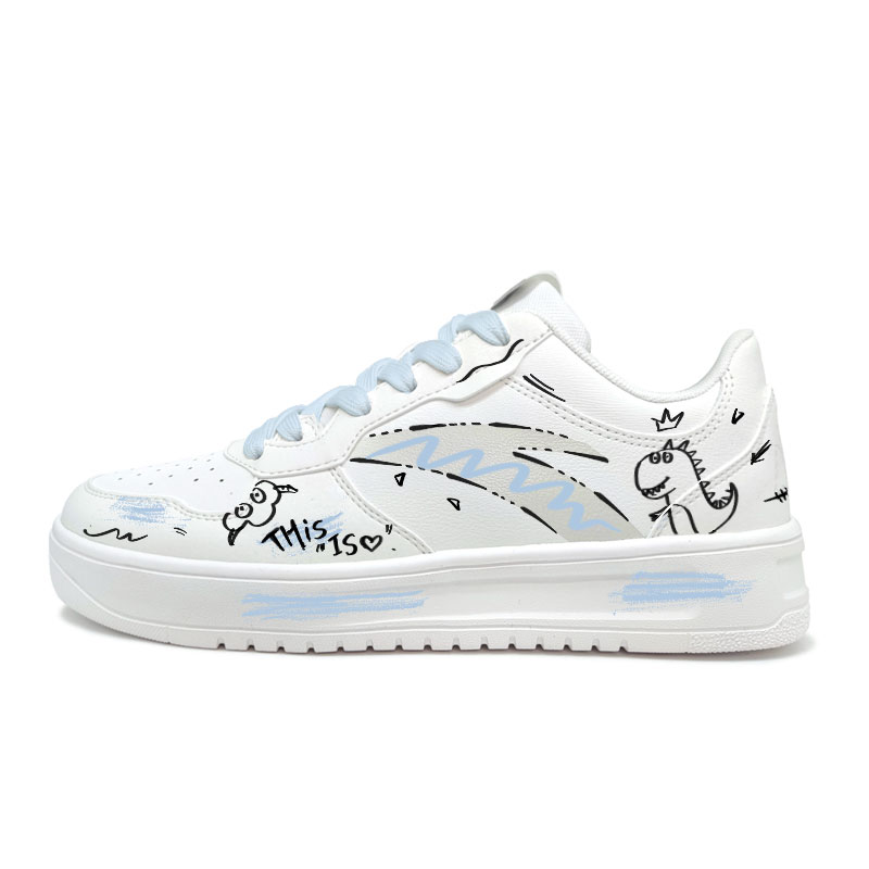 ANTA Расслабленные необычные динозавры low top скейтборд обувь мужские синий белый
ANTA Расслабленные необычные динозавры low top скейтборд обувь мужские синий белый