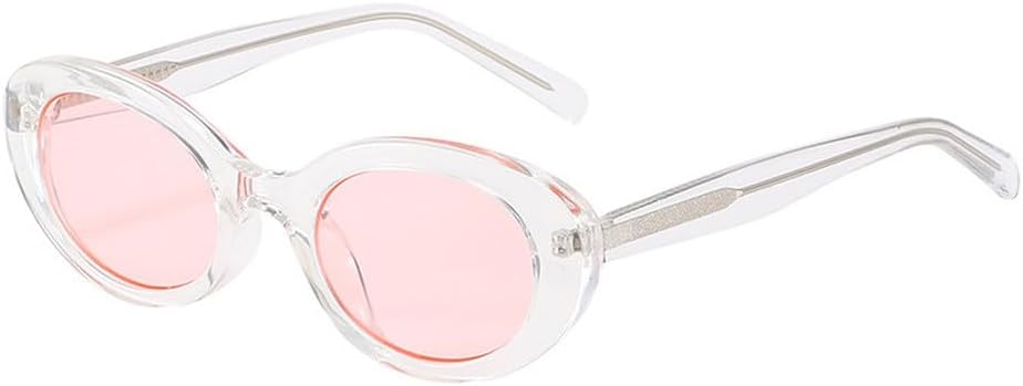 Ретро маленькие овальные солнцезащитные очки, модные конфетные цвета, женские солнцезащитные очки «кошачий глаз», защита от УФ-излучения UV400, нержавеющая сталь HVTVTLA, Transparent Pink
Ретро маленькие овальные солнцезащитные очки, модные конфетные цвета, женские солнцезащитные очки «кошачий глаз», защита от УФ-излучения UV400, нержавеющая сталь HVTVTLA, Transparent Pink
