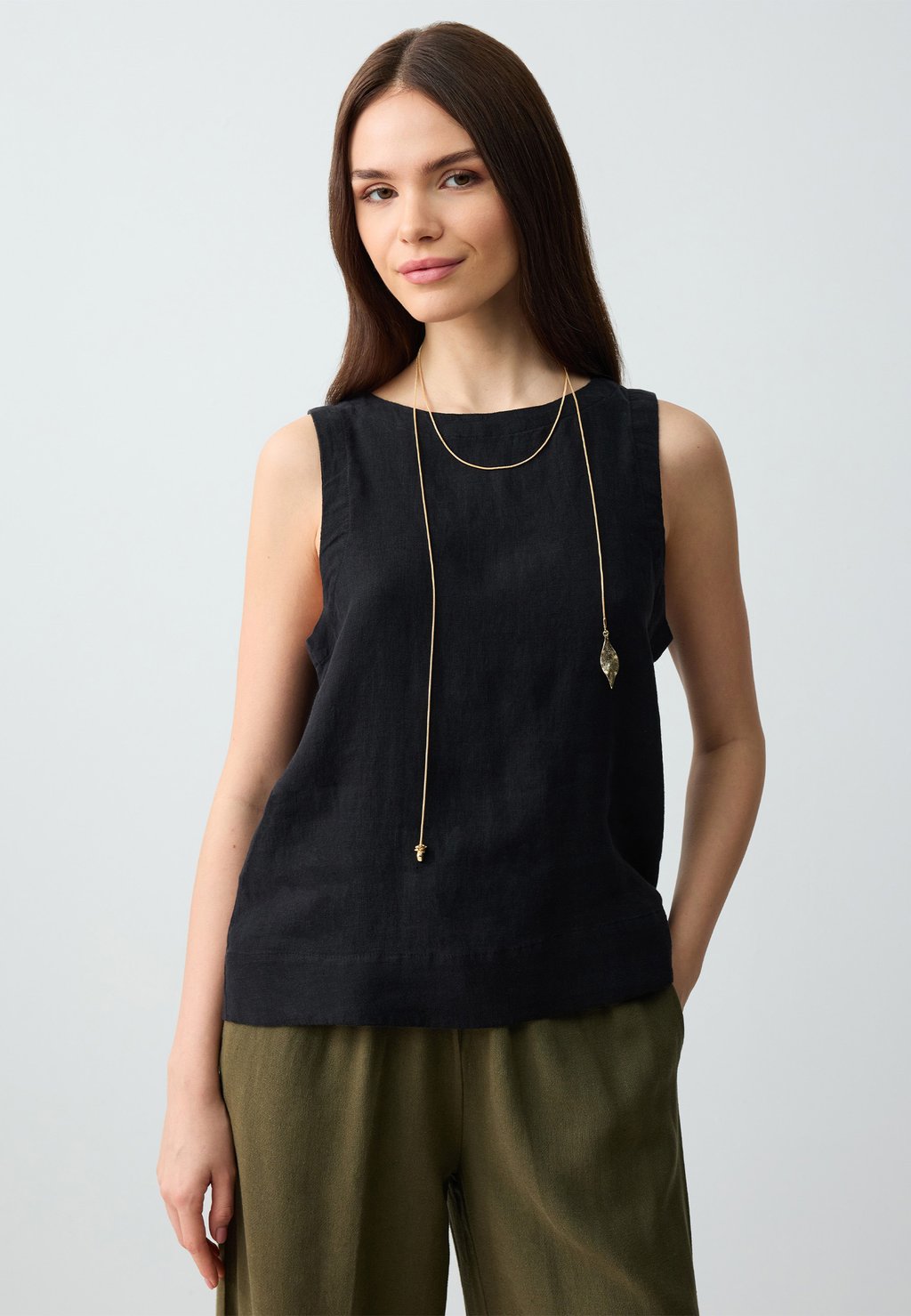 Топ STONED - Blouse Jimmy Key, черный
Топ STONED - Blouse Jimmy Key, черный
