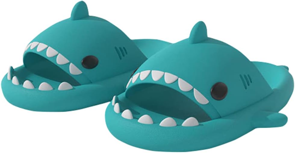 Унисекс шлепанцы Cydmoty EVA с открытым носком в виде акулы, милые шлепанцы для женщин и мужчин, летние с легкой подошвой, повседневные пляжные сандалии, светло-голубой
Унисекс шлепанцы Cydmoty EVA с открытым носком в виде акулы, милые шлепанцы для женщин и мужчин, летние с легкой подошвой, повседневные пляжные сандалии, светло-голубой