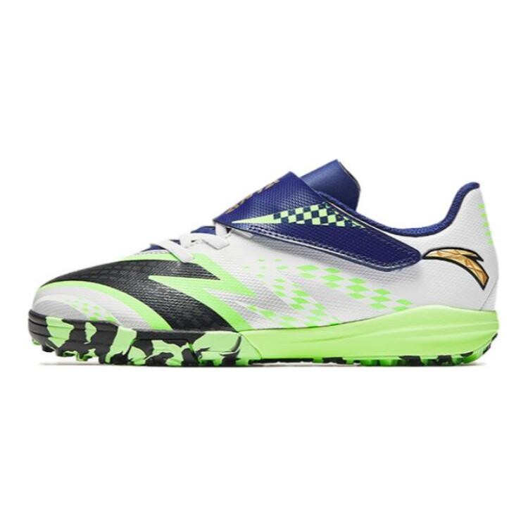 Детские футбольные бутсы GS Low-top Anta белые/черные/флуоресцентные цифровые зеленые Anta Kids, зеленый 
Детские футбольные бутсы GS Low-top Anta белые/черные/флуоресцентные цифровые зеленые Anta Kids, зеленый