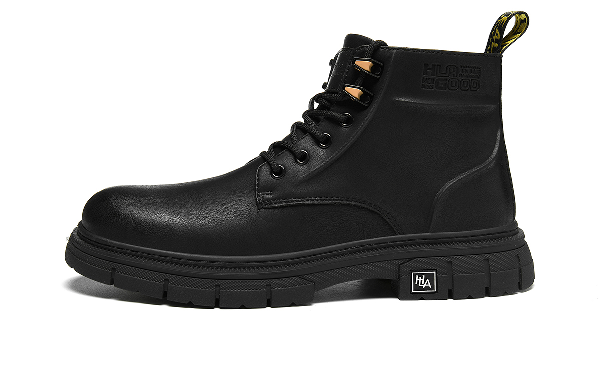 HLA Ботинки Martin мужские, черно-коричневые
HLA Ботинки Martin мужские, черно-коричневые