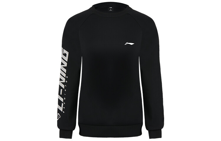 Толстовка женская черная Lining 
Толстовка женская черная Lining