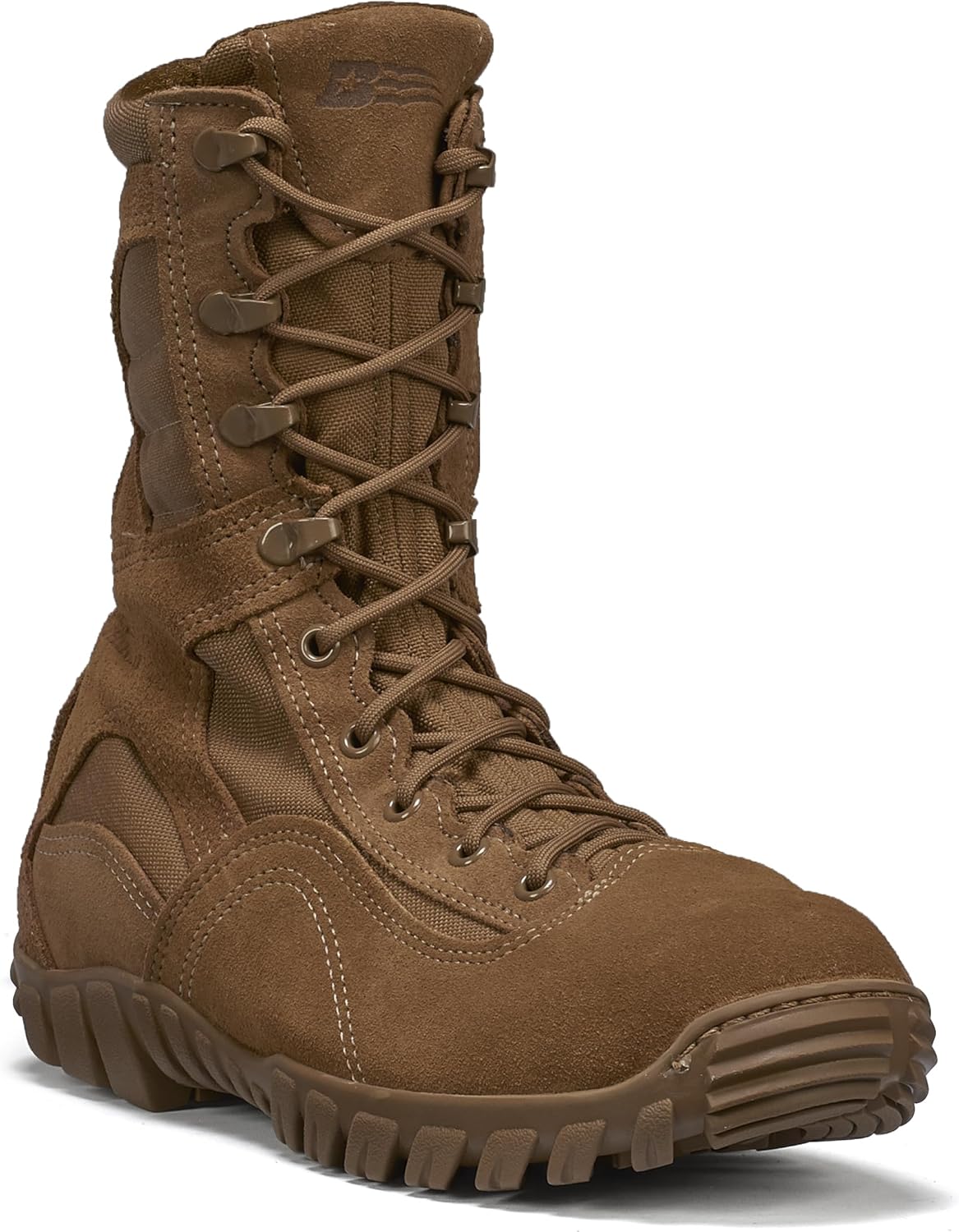 Ботинки Belleville C333 для жаркой погоды с гибридной конструкцией - стелька Shockmaster и тактический верх - соответствие военным стандартам AR 670-1 - кожа из цельного крупного рогатого скота - подошва Vibram Ibex, коричневый
Ботинки Belleville C333 для жаркой погоды с гибридной конструкцией - стелька Shockmaster и тактический верх - соответствие военным стандартам AR 670-1 - кожа из цельного крупного рогатого скота - подошва Vibram Ibex, коричневый