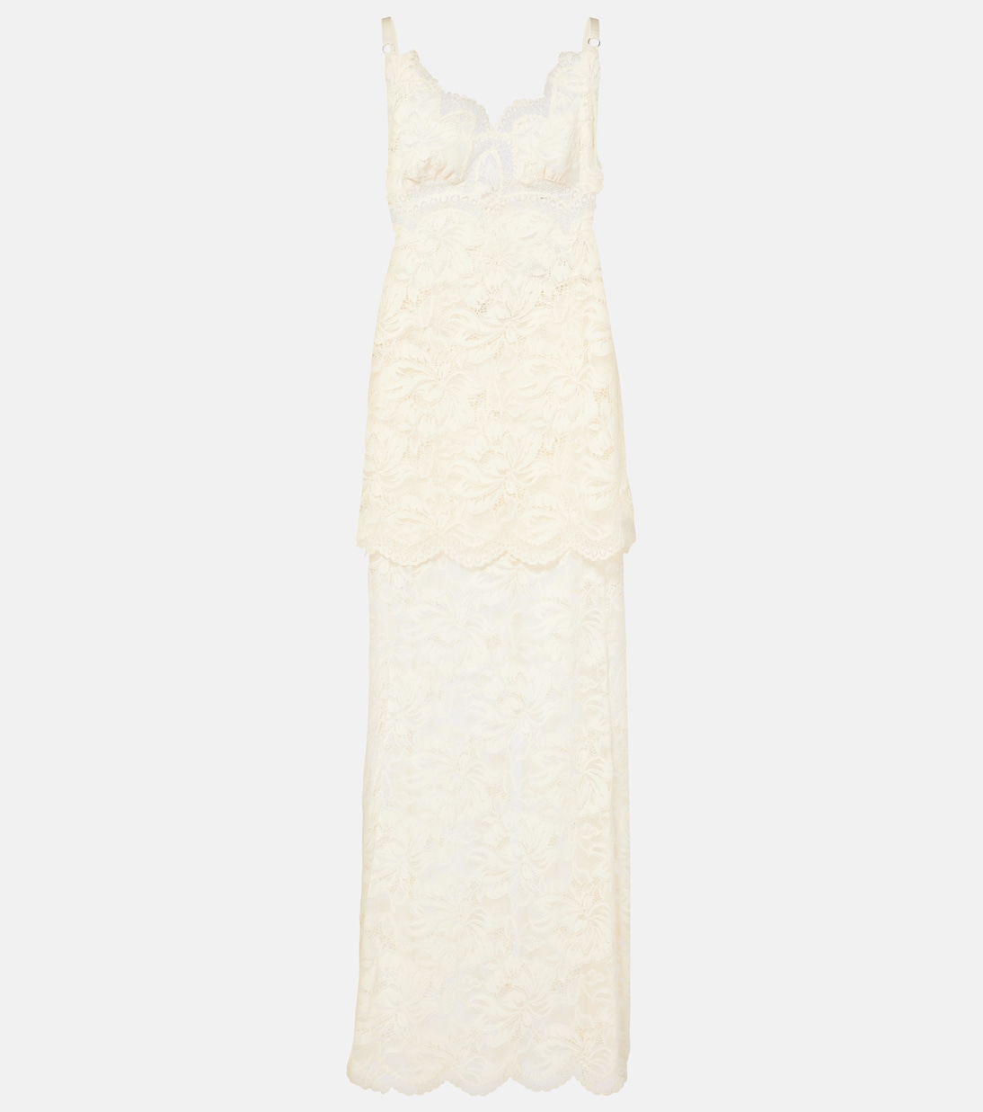 Кружевное макси-платье Rabanne, слоновая кость
Кружевное макси-платье Rabanne, слоновая кость