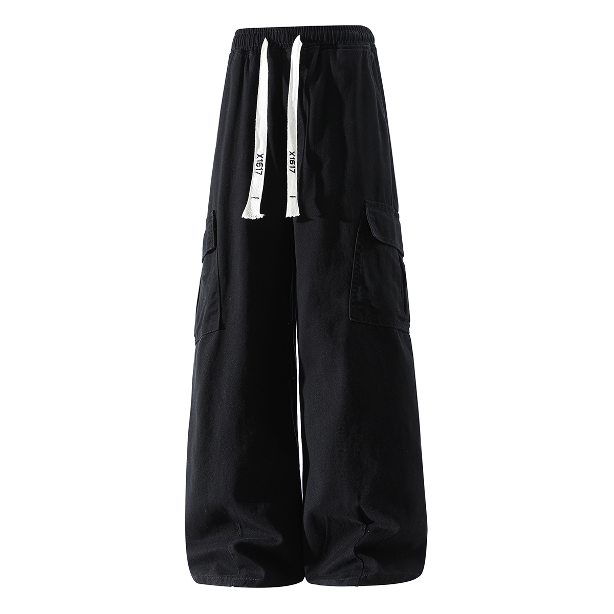 Повседневные брюки Unisex Moderate Wide Leg X1617, черный pants
Повседневные брюки Unisex Moderate Wide Leg X1617, черный pants