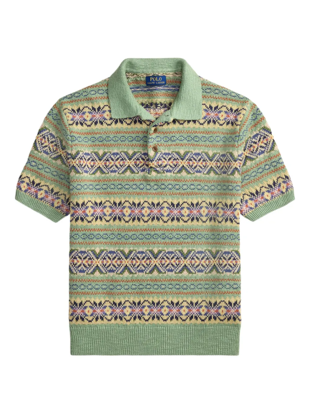 Рубашка поло Fair Isle Polo Ralph Lauren, зеленый
Рубашка поло Fair Isle Polo Ralph Lauren, зеленый