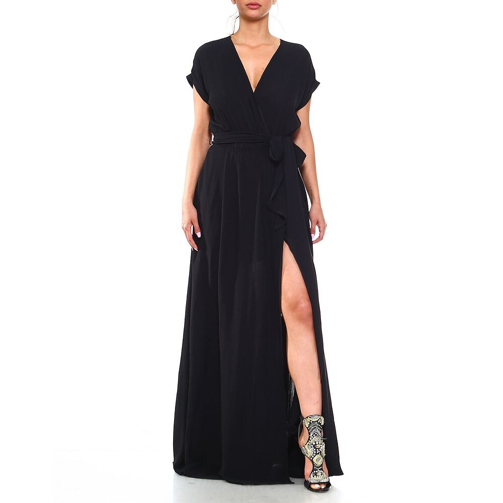 Жасминовое платье макси Meghan Los Angeles, черный 
Жасминовое платье макси Meghan Los Angeles, черный