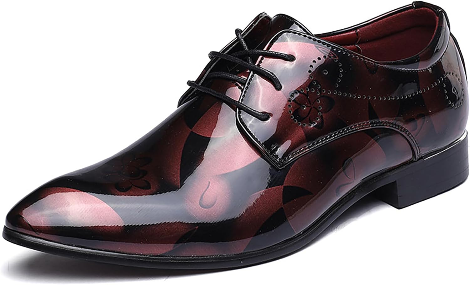 Мужские дерби из лакированной искусственной кожи PU, свадебные туфли с крыльями, официальная обувь для мужчин Generic, красный
Мужские дерби из лакированной искусственной кожи PU, свадебные туфли с крыльями, официальная обувь для мужчин Generic, красный