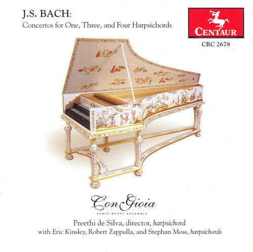 CD диск Bach / De Silva / Kinsley / Zappulla / Moss: Concertos for Harpsichord
CD диск Bach / De Silva / Kinsley / Zappulla / Moss: Concertos for Harpsichord