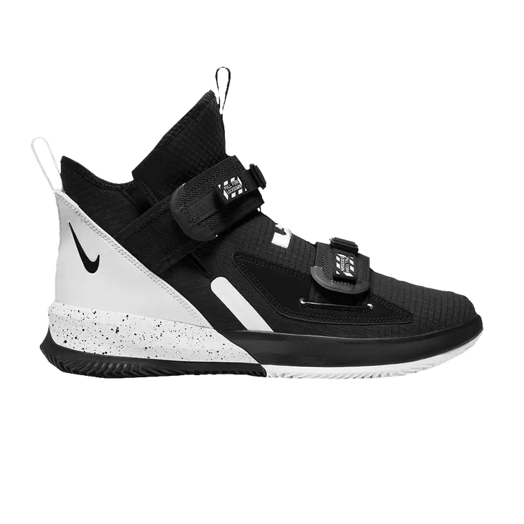 Кроссовки LeBron Soldier 13 SFG TB 'Black White', черный
Кроссовки LeBron Soldier 13 SFG TB 'Black White', черный