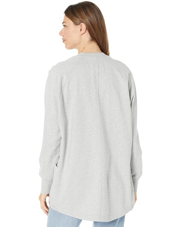 Свитер The Normal Brand Cocoon Cardigan, цвет Athletic Grey 
Свитер The Normal Brand Cocoon Cardigan, цвет Athletic Grey