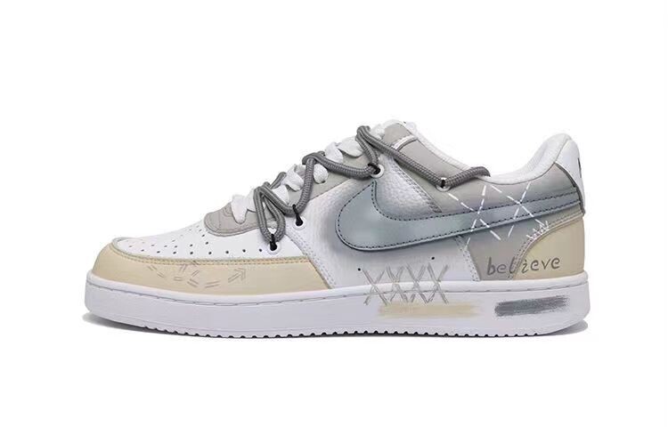 Кроссовки для скейтборда Court Vision 1 мужские с низким верхом желто-серый Nike
Кроссовки для скейтборда Court Vision 1 мужские с низким верхом желто-серый Nike