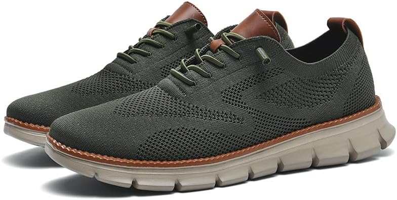 Мужские кроссовки Wearbreeze Business Casual Oxford - легкие классические туфли на шнуровке для работы, путешествий и повседневной носки Rufone, зеленый
Мужские кроссовки Wearbreeze Business Casual Oxford - легкие классические туфли на шнуровке для работы, путешествий и повседневной носки Rufone, зеленый