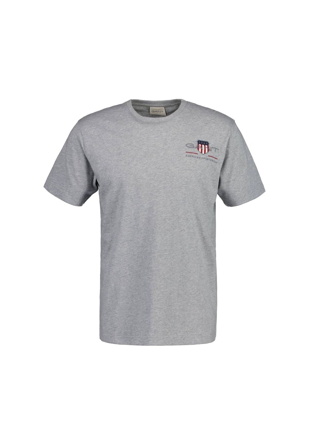 Мужская футболка - REG ARCHIVE SHIELD EMB, круглый вырез, короткие рукава, вышивка GANT, серый
Мужская футболка - REG ARCHIVE SHIELD EMB, круглый вырез, короткие рукава, вышивка GANT, серый