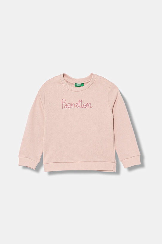 Хлопковая толстовка United Colors Of Benetton, розовый
Хлопковая толстовка United Colors Of Benetton, розовый