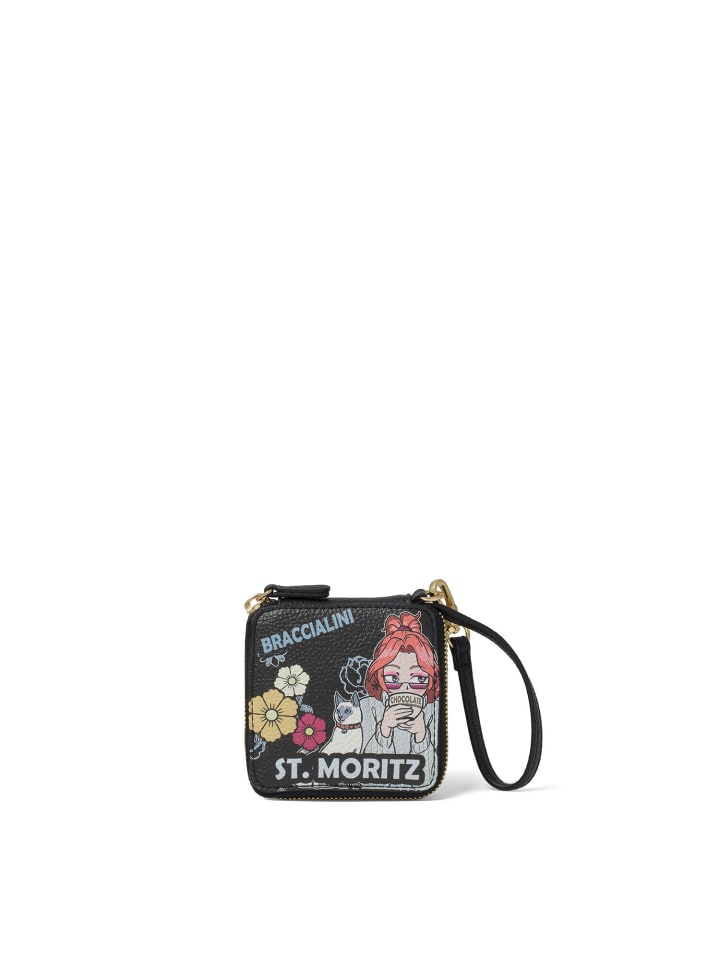 Кошелек Braccialini, цвет black and multicolored
Кошелек Braccialini, цвет black and multicolored