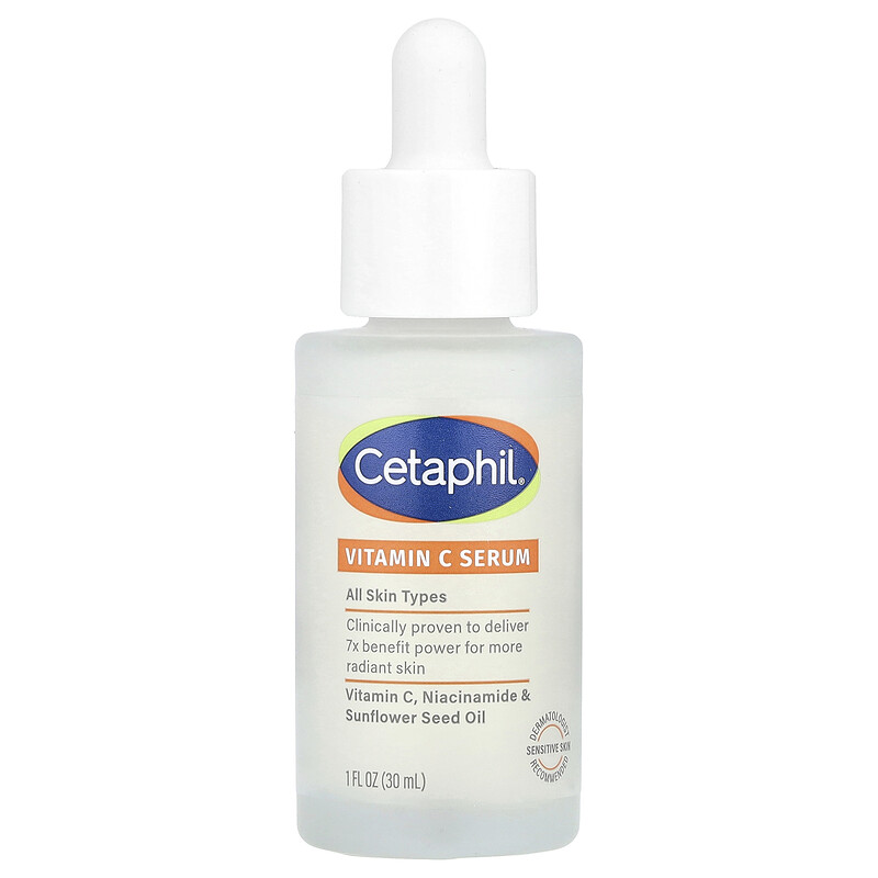 Cetaphil, Сыворотка с витамином C, без отдушек, 30 мл (1 жидк. унц.) 
Cetaphil, Сыворотка с витамином C, без отдушек, 30 мл (1 жидк. унц.)