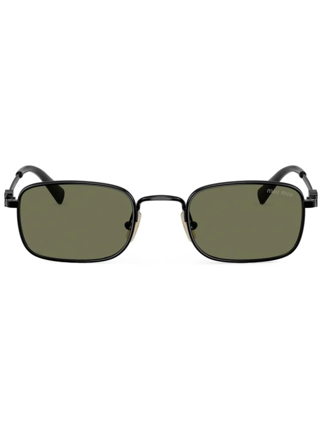 Miu Miu Eyewear солнцезащитные очки в прямоугольной оправе, черный
Miu Miu Eyewear солнцезащитные очки в прямоугольной оправе, черный