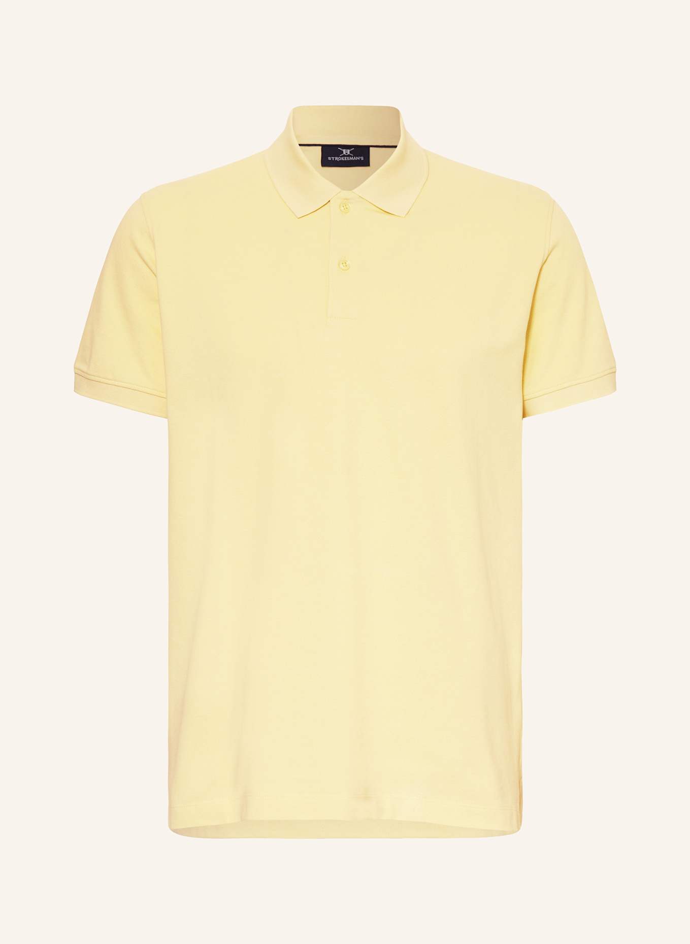Рубашка поло из пике Strokesman'S, желтый 
Рубашка поло из пике Strokesman'S, желтый