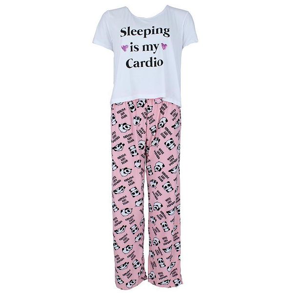 Женский комплект пижамы plus size panda sleeping is my cardio Mentally Exhausted
Женский комплект пижамы plus size panda sleeping is my cardio Mentally Exhausted