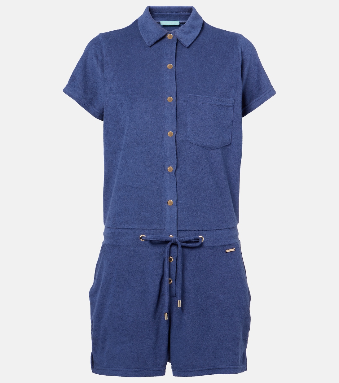 Бордерский комбинезон из хлопковой смеси Melissa Odabash, темно-синий
Бордерский комбинезон из хлопковой смеси Melissa Odabash, темно-синий