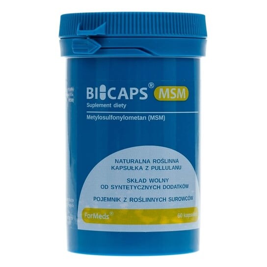 Formeds, Bicaps MSM, 60 капсул
Formeds, Bicaps MSM, 60 капсул