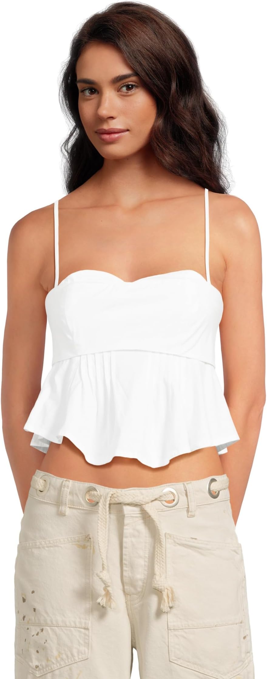 Топ Free People One True Love Tank, цвет Optic White
Топ Free People One True Love Tank, цвет Optic White