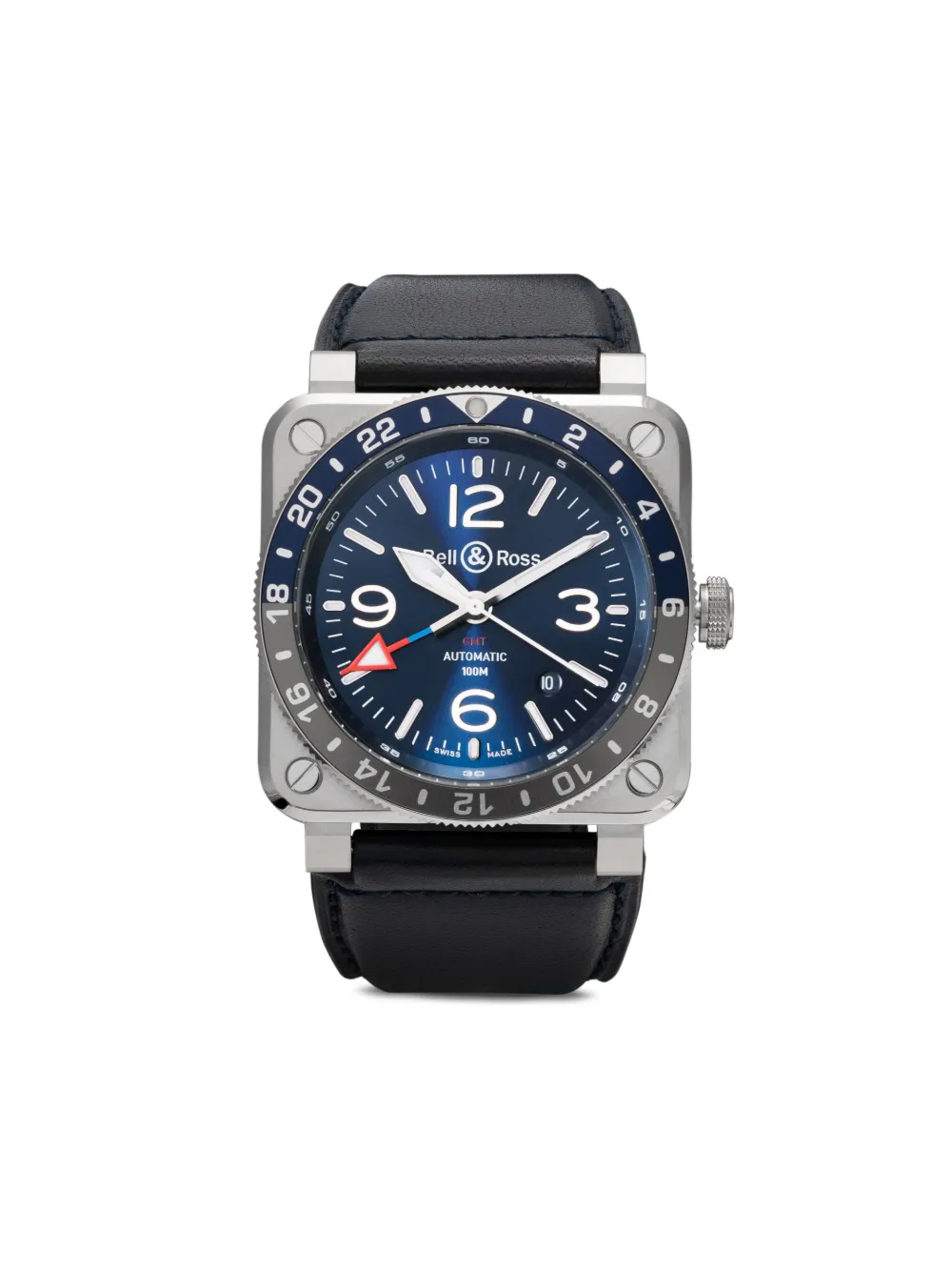 Наручные часы BR-03-93 45 мм Bell & Ross, синий
Наручные часы BR-03-93 45 мм Bell & Ross, синий