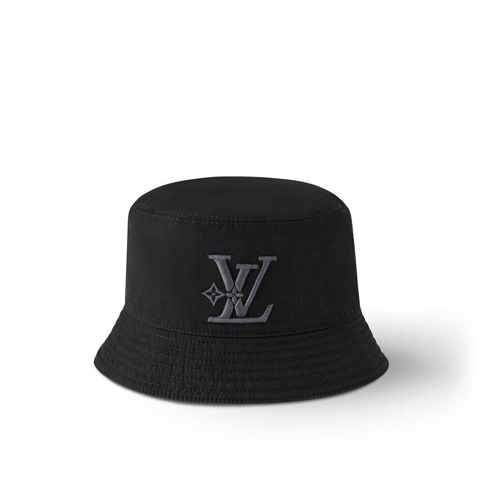 Панама LV Smash Rain Louis Vuitton, черный 
Панама LV Smash Rain Louis Vuitton, черный