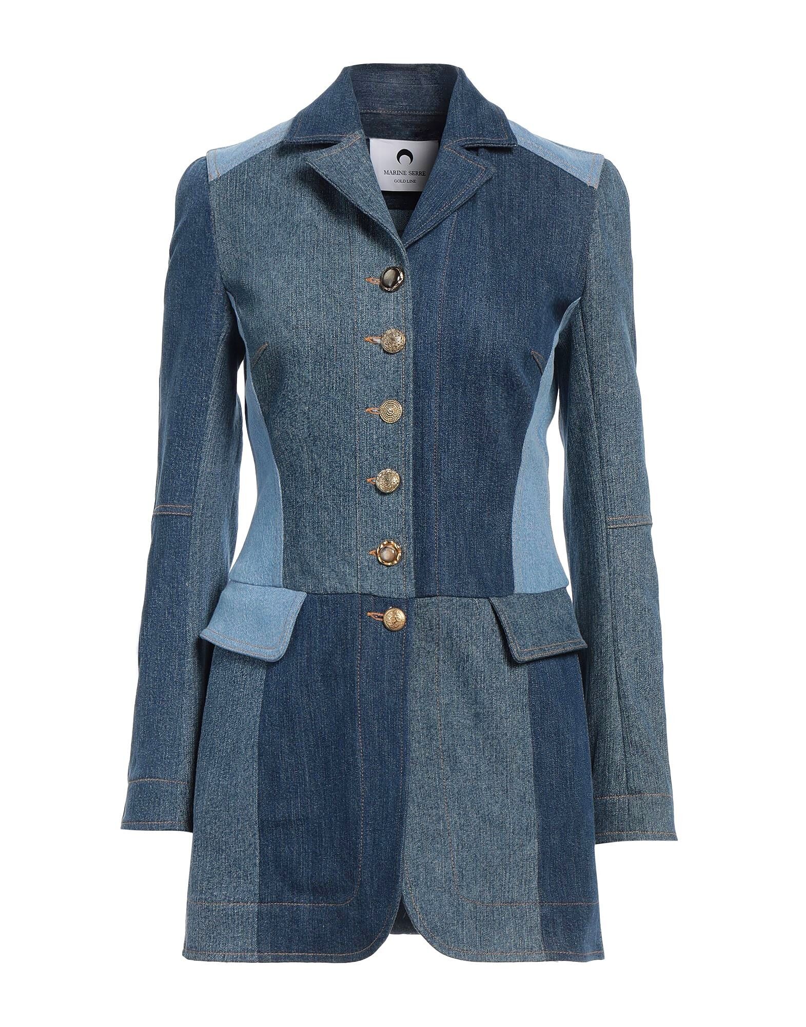 Джинсовая куртка Marine Serre, синий
Джинсовая куртка Marine Serre, синий