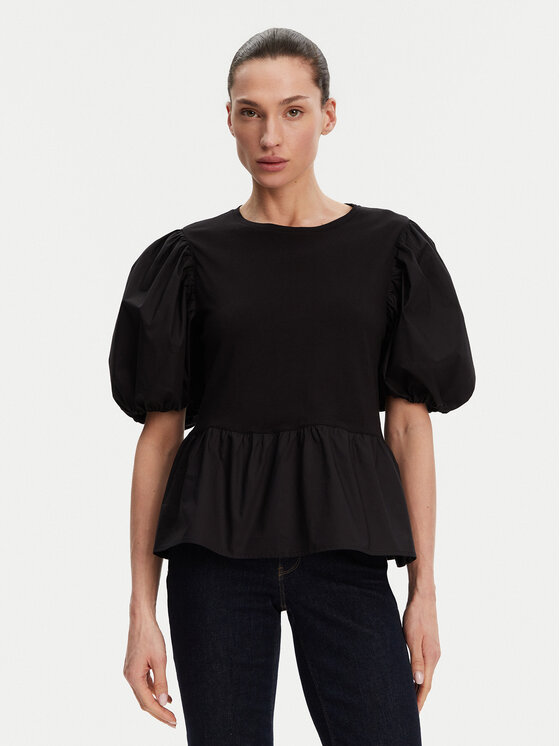 Блузка свободного кроя WA5389 J6308 Liu Jo, черный
Блузка свободного кроя WA5389 J6308 Liu Jo, черный