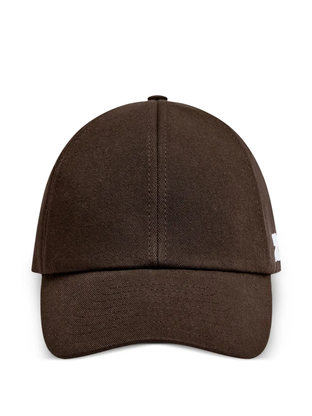 Бейсбольная кепка Courrèges, коричневый
Бейсбольная кепка Courrèges, коричневый