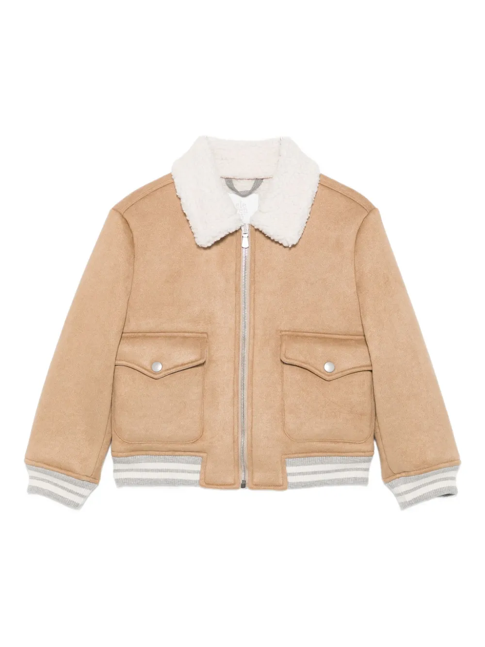 Бомбер с флисовой подкладкой Eleventy Kids, нейтральный
Бомбер с флисовой подкладкой Eleventy Kids, нейтральный