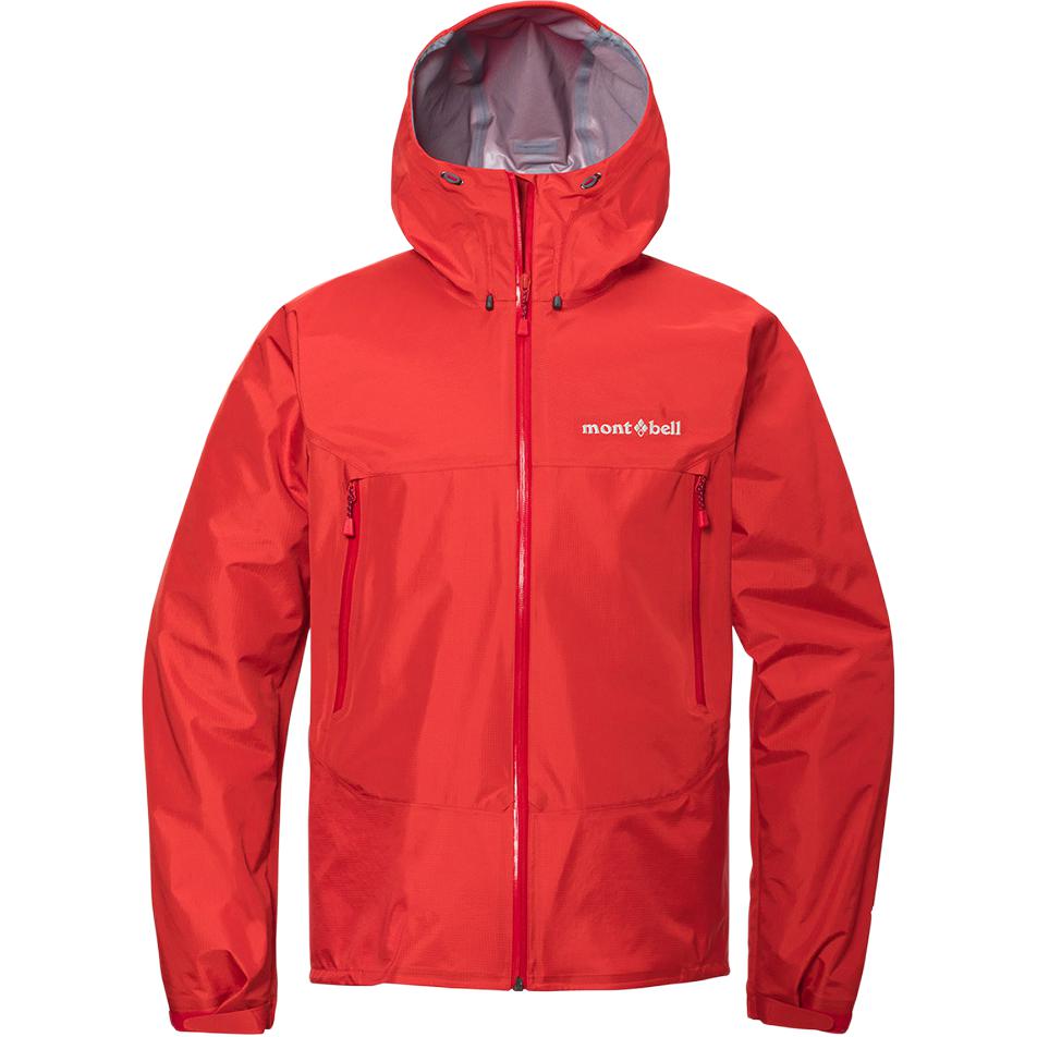 MONTBELL Водонепроницаемая ветровка мужская, Red
MONTBELL Водонепроницаемая ветровка мужская, Red