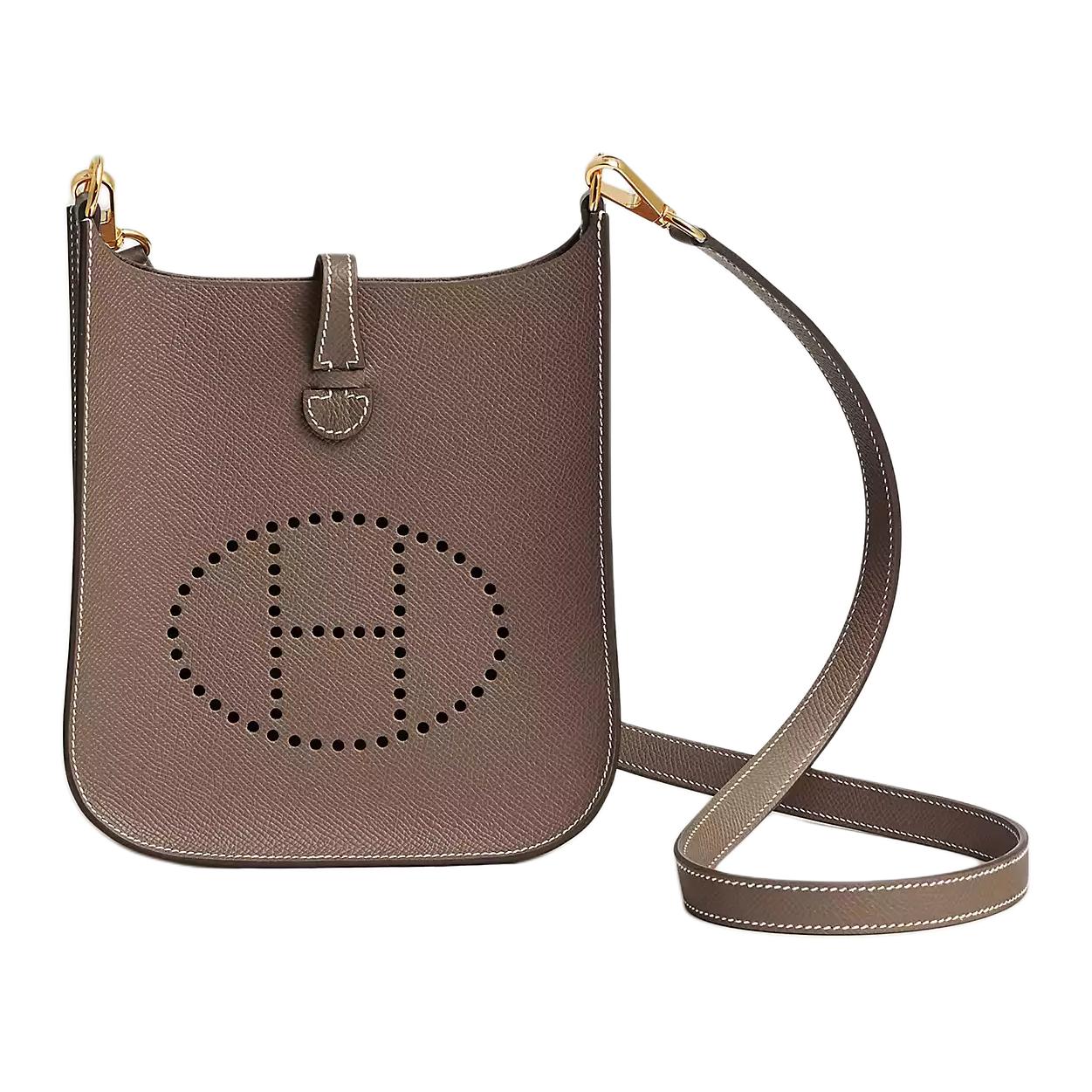 Сумка кросс-боди Evelyne Epsom Calfskin, женская наплечная сумка 18 Etoupe Elephant Gray HERMES
Сумка кросс-боди Evelyne Epsom Calfskin, женская наплечная сумка 18 Etoupe Elephant Gray HERMES