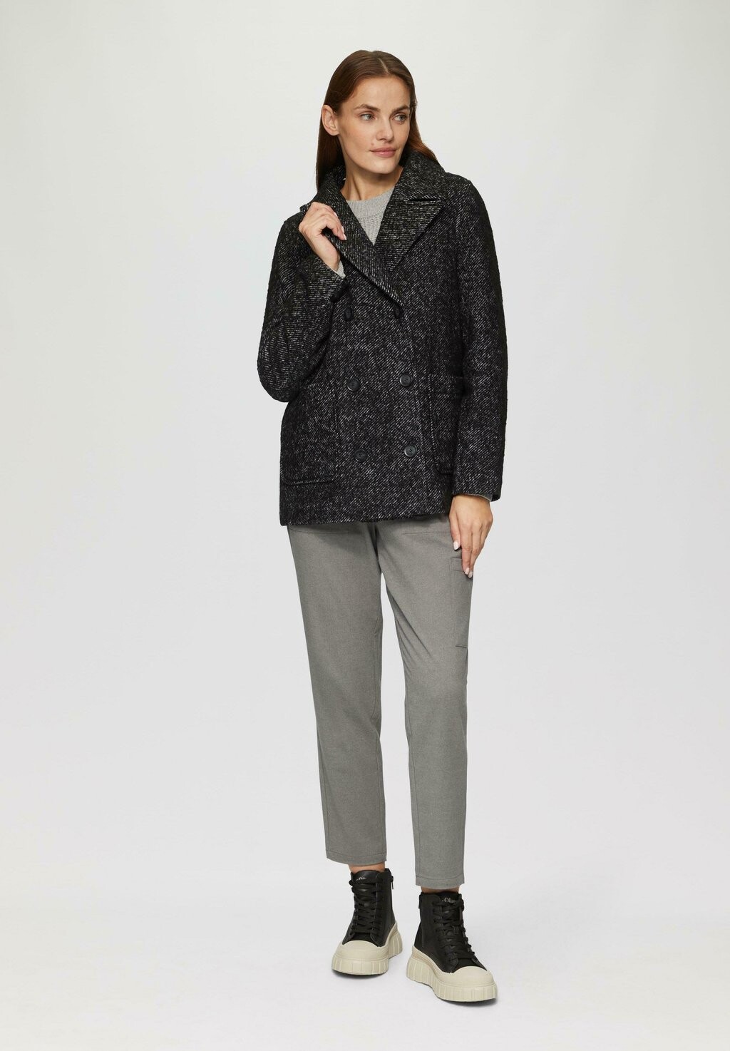 Короткое пальто s.Oliver, черный
Короткое пальто s.Oliver, черный