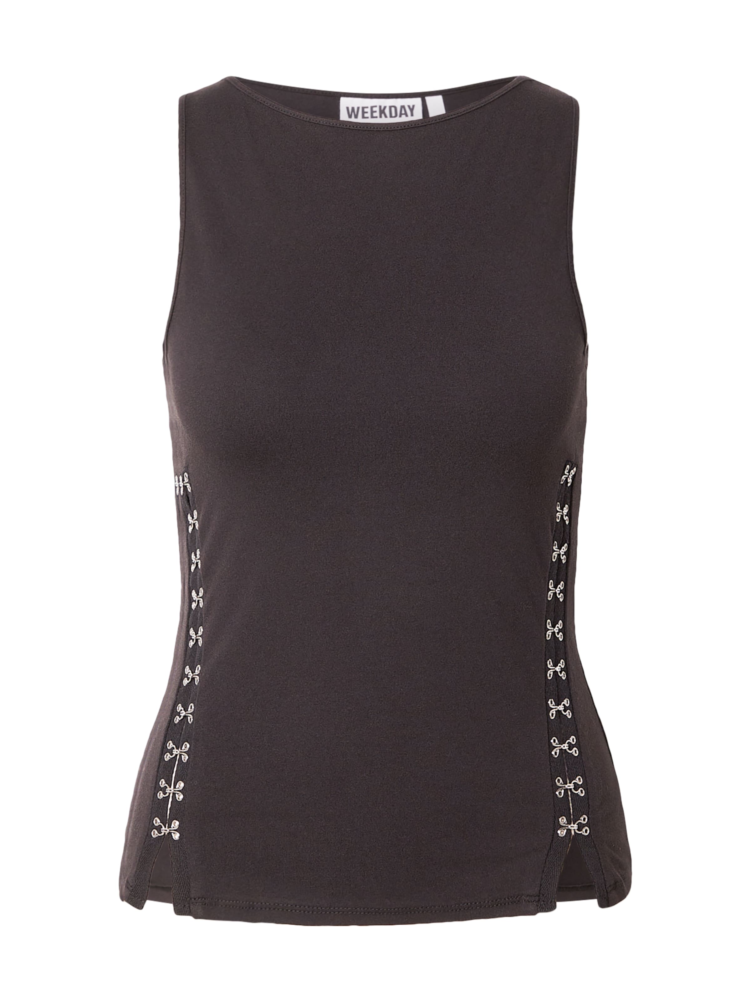 WEEKDAY Топ в черном цвете
WEEKDAY Топ в черном цвете