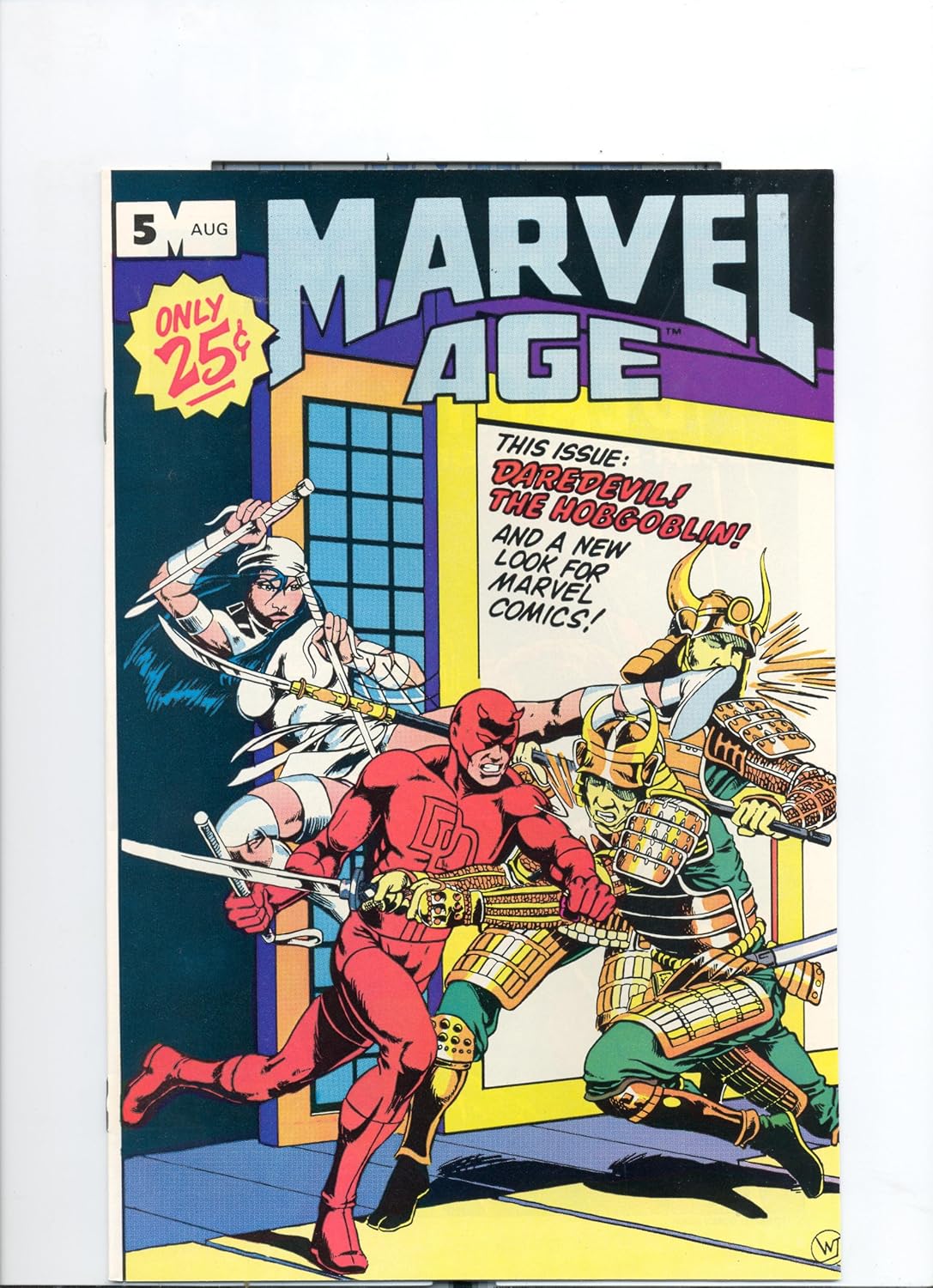 Marvel Age, No. 5, Aug. 1983 (Marvel Comics)
Marvel Age, No. 5, Aug. 1983 (Marvel Comics)