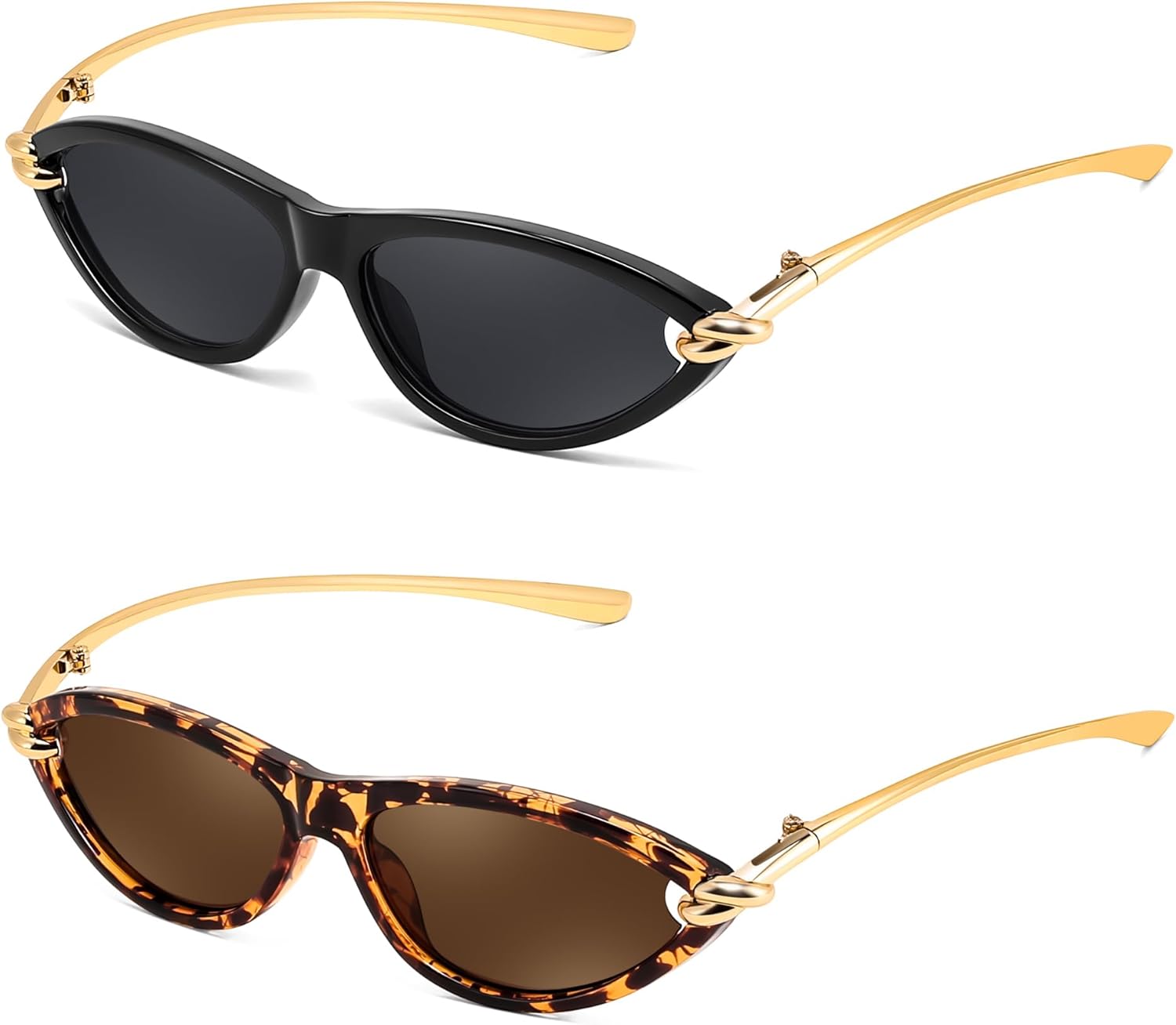 Солнцезащитные очки FEISEDY Retro Oval Cat Eye для женщин, в стиле Y2k, маленькие солнцезащитные очки в стиле «кошачий глаз», модные очки 90-х для женщин и мужчин, артикул B4186, (2 Pack) Black & Tortoise
Солнцезащитные очки FEISEDY Retro Oval Cat Eye для женщин, в стиле Y2k, маленькие солнцезащитные очки в стиле «кошачий глаз», модные очки 90-х для женщин и мужчин, артикул B4186, (2 Pack) Black & Tortoise