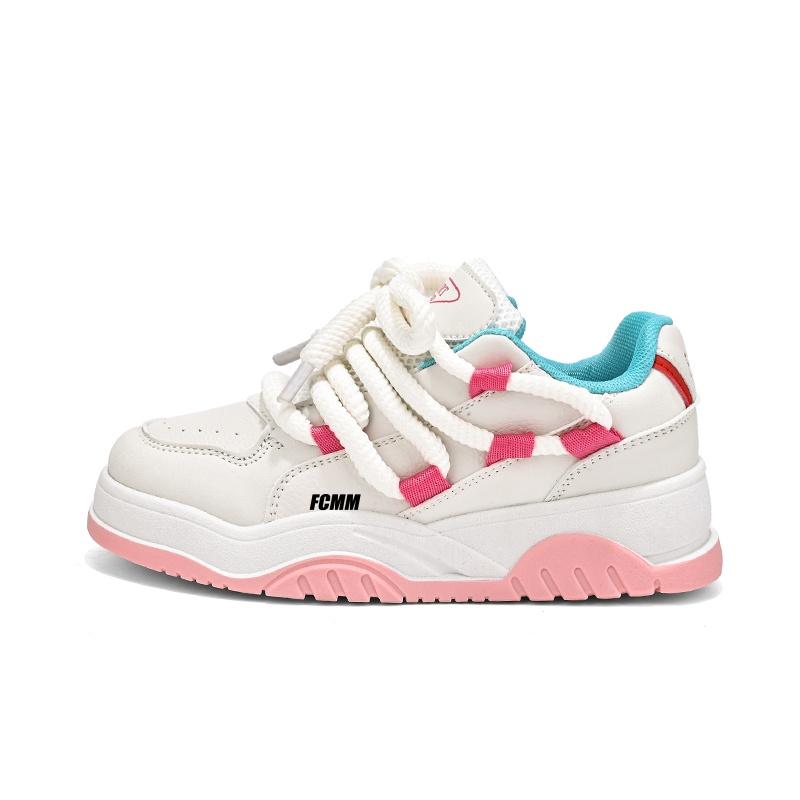 Детские нескользящие скейтерские кроссовки FCMM, белый/розовый
Детские нескользящие скейтерские кроссовки FCMM, белый/розовый