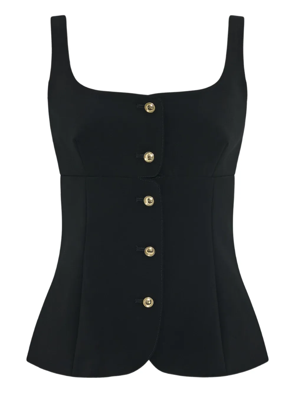 Топ на пуговицах Rosetta Getty, черный
Топ на пуговицах Rosetta Getty, черный