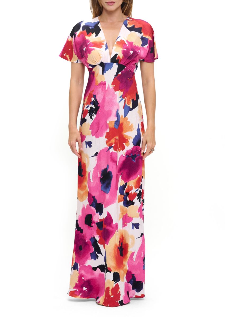 Платье макси с цветочным принтом и завышенной талией Renee C., розовый
Платье макси с цветочным принтом и завышенной талией Renee C., розовый