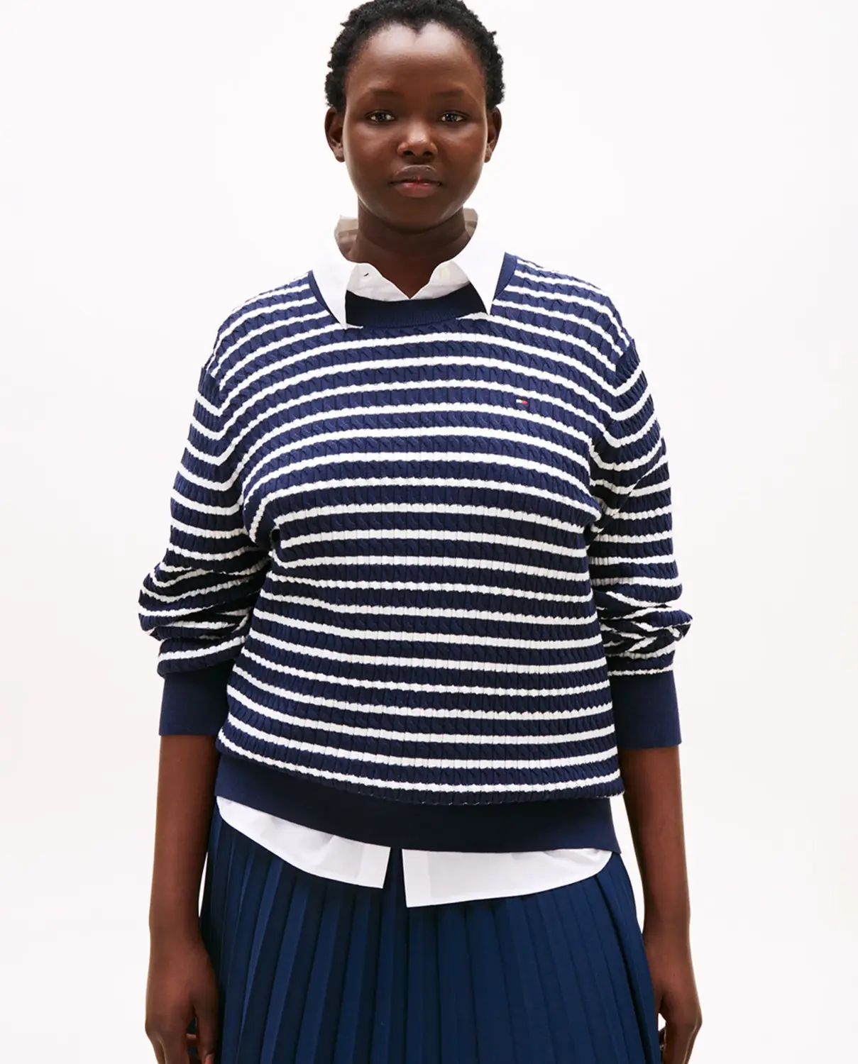 Женский джемпер Curve с длинным рукавом Tommy Hilfiger, синий
Женский джемпер Curve с длинным рукавом Tommy Hilfiger, синий